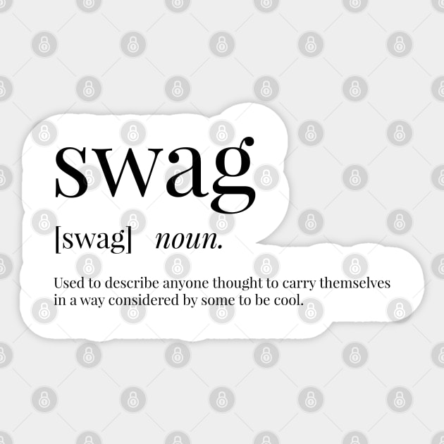 What does swag stand hot sale for